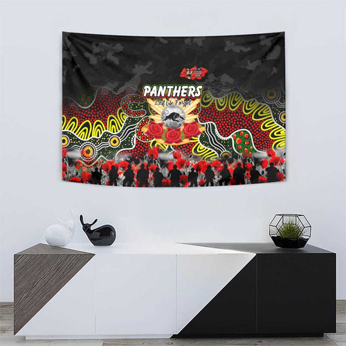 Panthers ANZAC Day Tapestry Australian Army - Lest We Forget