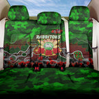 Rabbitohs ANZAC Day Back Car Seat Cover Australian Army - Lest We Forget