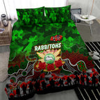 Rabbitohs ANZAC Day Bedding Set Australian Army - Lest We Forget