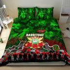 Rabbitohs ANZAC Day Bedding Set Australian Army - Lest We Forget