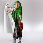 Rabbitohs ANZAC Day Hooded Blanket Australian Army - Lest We Forget