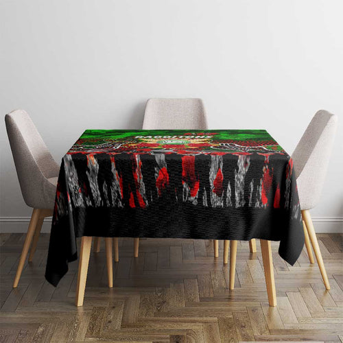 Rabbitohs ANZAC Day Tablecloth Australian Army - Lest We Forget