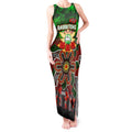 Personalized Rabbitohs ANZAC Day Tank Maxi Dress Australian Army - Lest We Forget