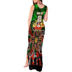 Personalized Rabbitohs ANZAC Day Tank Maxi Dress Australian Army - Lest We Forget