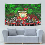 Rabbitohs ANZAC Day Tapestry Australian Army - Lest We Forget