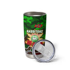 Personalized Rabbitohs ANZAC Day Tumbler Cup Australian Army - Lest We Forget