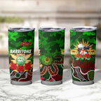 Personalized Rabbitohs ANZAC Day Tumbler Cup Australian Army - Lest We Forget