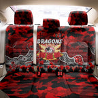 Dragons ANZAC Day Back Car Seat Cover Australian Army - Lest We Forget