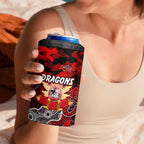 Personalized Dragons ANZAC Day 4 in 1 Can Cooler Tumbler Australian Army - Lest We Forget