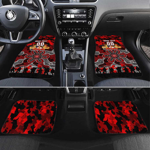 Dragons ANZAC Day Car Mats Australian Army - Lest We Forget