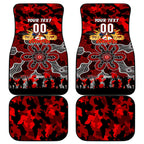 Dragons ANZAC Day Car Mats Australian Army - Lest We Forget