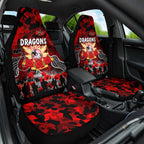 Dragons ANZAC Day Car Seat Cover Australian Army - Lest We Forget
