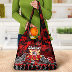 Dragons ANZAC Day Grocery Bag Australian Army - Lest We Forget