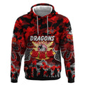 Personalized Dragons ANZAC Day Hoodie Australian Army - Lest We Forget