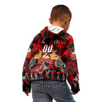 Personalized Dragons ANZAC Day Kid Hoodie Australian Army - Lest We Forget