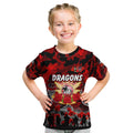 Personalized Dragons ANZAC Day Kid T Shirt Australian Army - Lest We Forget