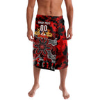 Personalized Dragons ANZAC Day Lavalava Australian Army - Lest We Forget