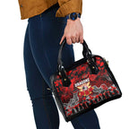 Dragons ANZAC Day Shoulder Handbag Australian Army - Lest We Forget