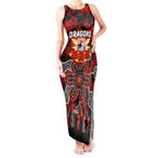Personalized Dragons ANZAC Day Tank Maxi Dress Australian Army - Lest We Forget
