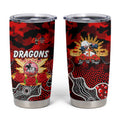 Personalized Dragons ANZAC Day Tumbler Cup Australian Army - Lest We Forget