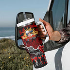 Personalized Dragons ANZAC Day Tumbler With Handle Australian Army - Lest We Forget