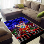 Warriors ANZAC Day Area Rug Australian Army - Lest We Forget