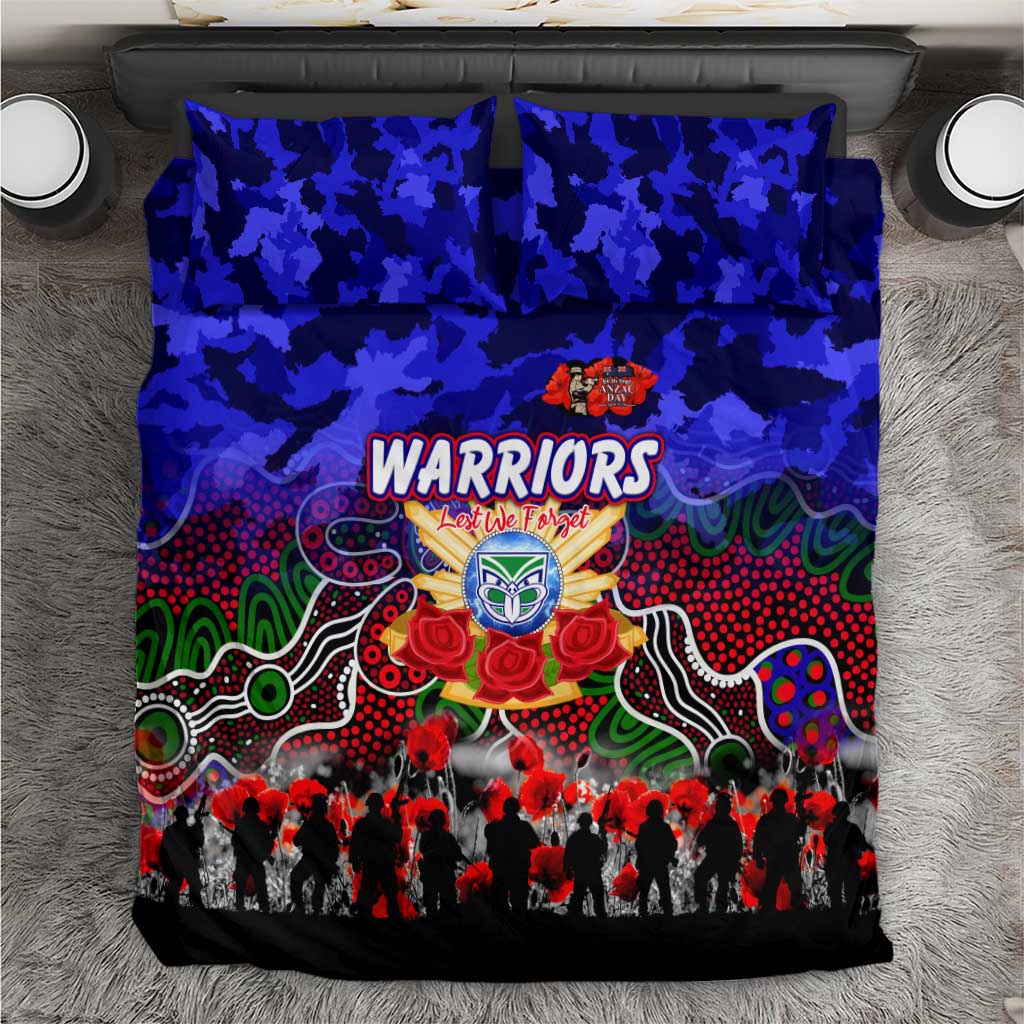 Warriors ANZAC Day Bedding Set Australian Army - Lest We Forget