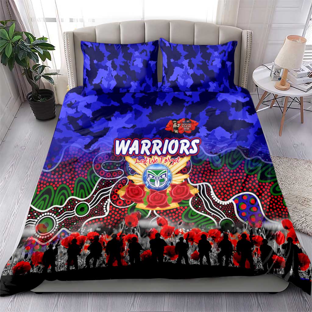 Warriors ANZAC Day Bedding Set Australian Army - Lest We Forget