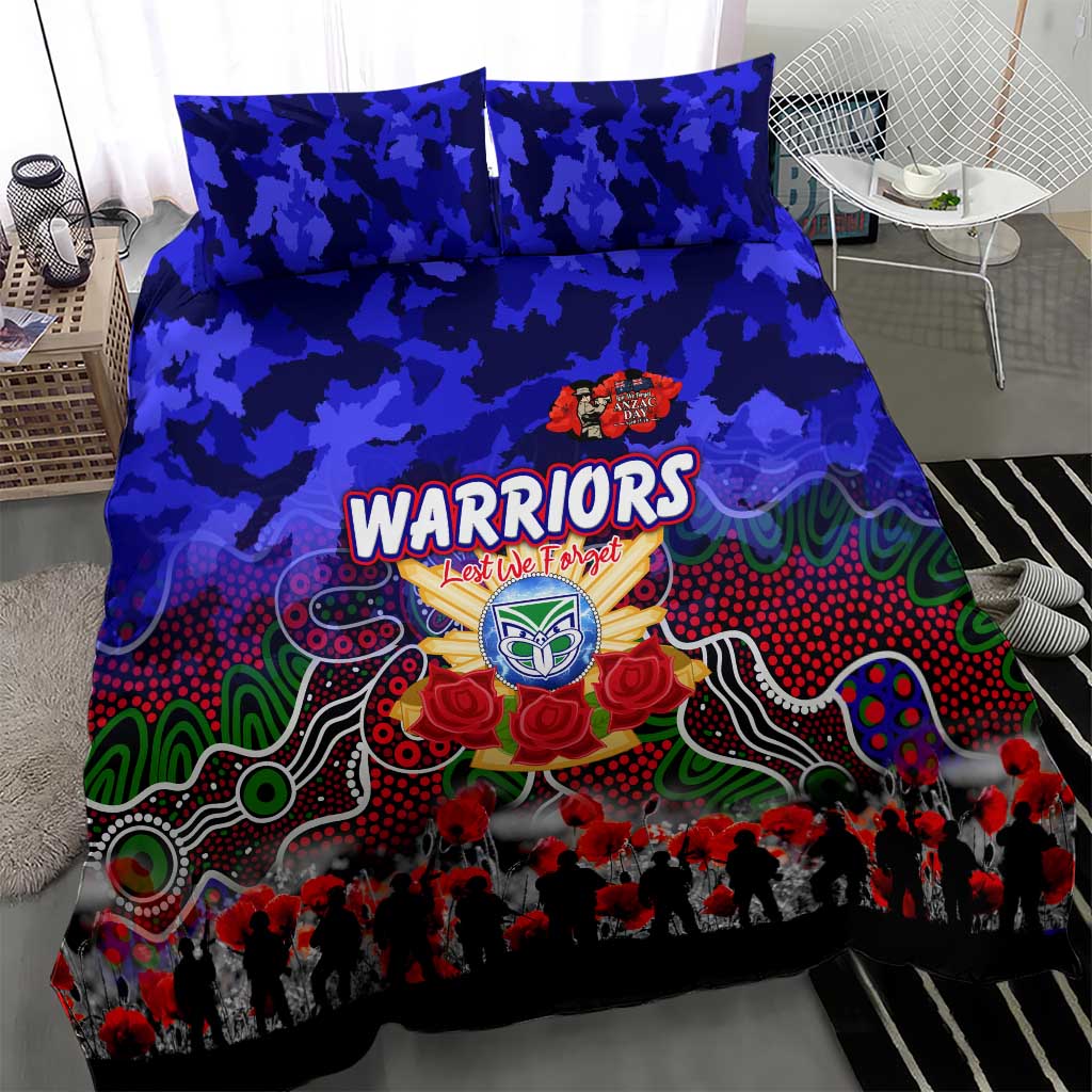 Warriors ANZAC Day Bedding Set Australian Army - Lest We Forget