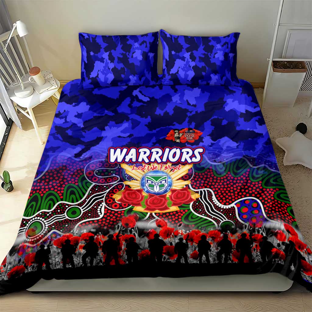 Warriors ANZAC Day Bedding Set Australian Army - Lest We Forget
