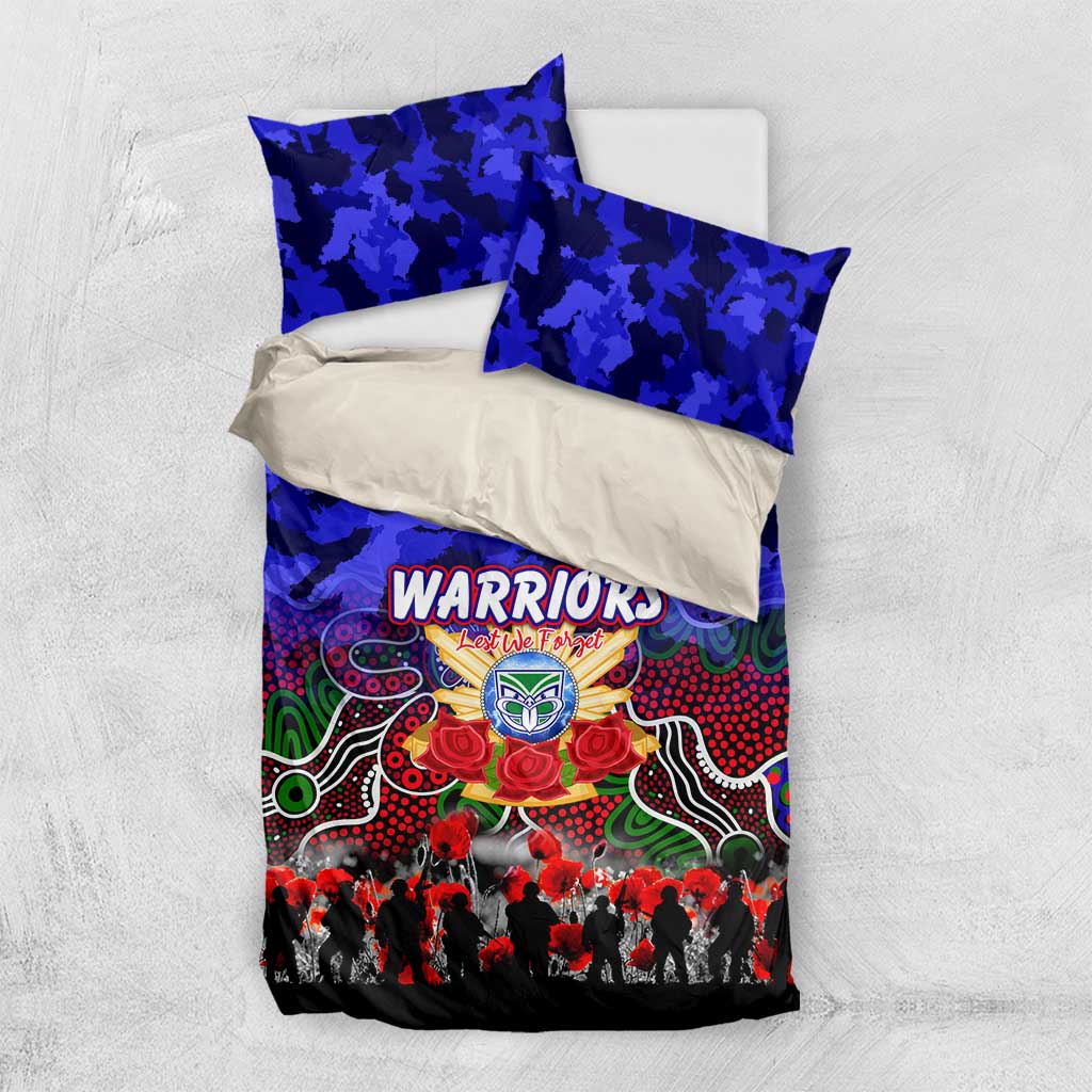 Warriors ANZAC Day Bedding Set Australian Army - Lest We Forget