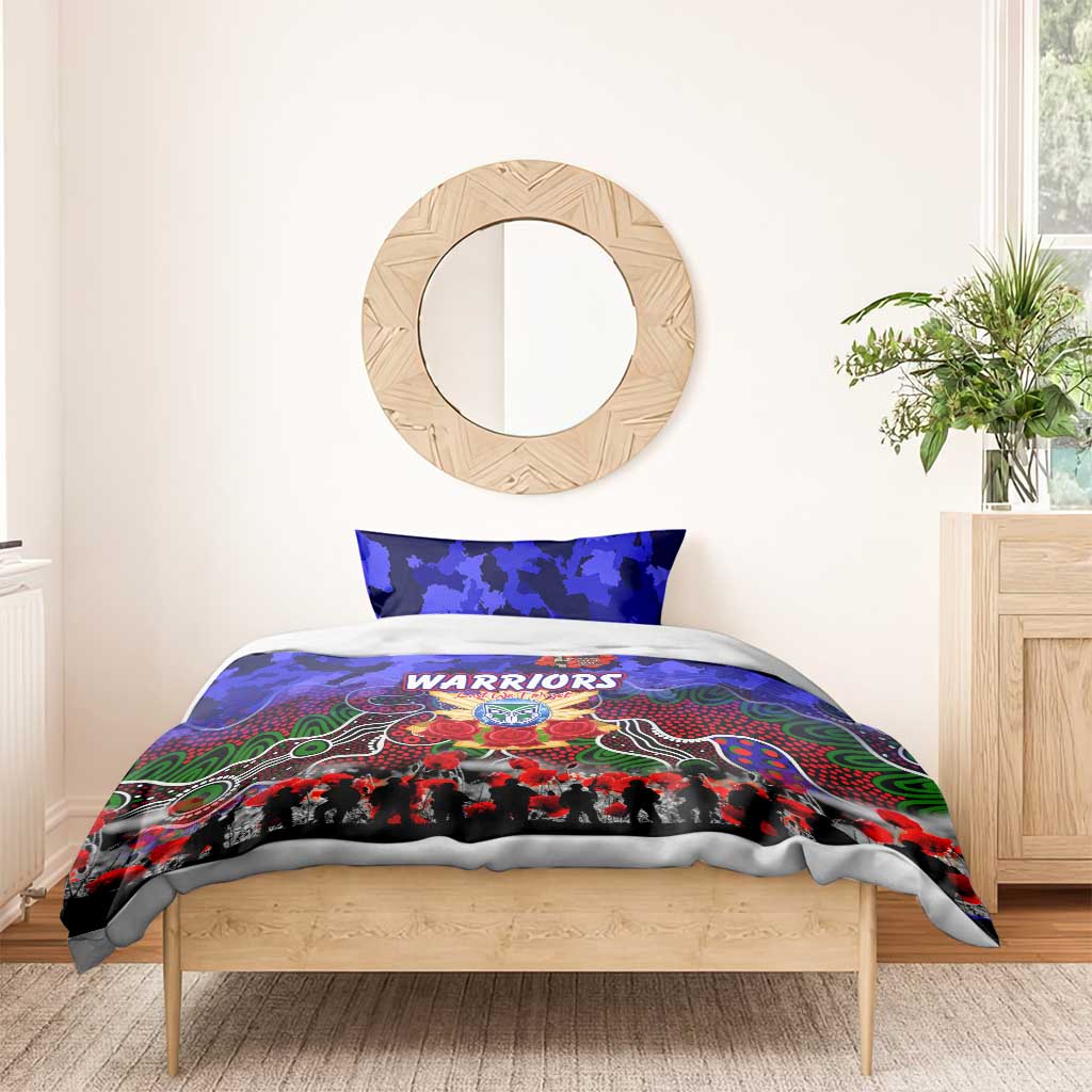 Warriors ANZAC Day Bedding Set Australian Army - Lest We Forget