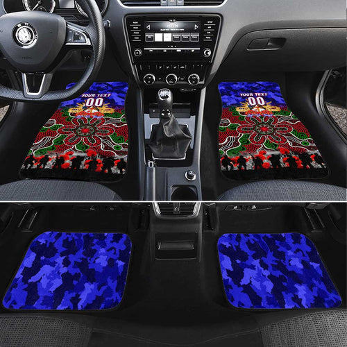 Warriors ANZAC Day Car Mats Australian Army - Lest We Forget