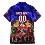 Personalized Warriors ANZAC Day Family Matching Mermaid Dress and Hawaiian Shirt Australian Army - Lest We Forget