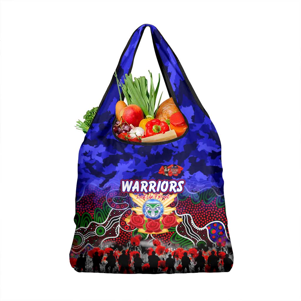 Warriors ANZAC Day Grocery Bag Australian Army - Lest We Forget