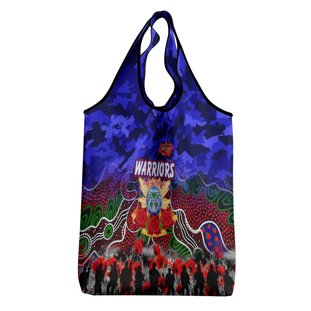 Warriors ANZAC Day Grocery Bag Australian Army - Lest We Forget