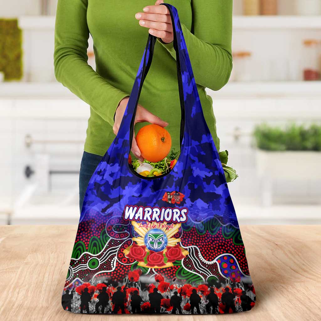 Warriors ANZAC Day Grocery Bag Australian Army - Lest We Forget