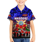 Personalized Warriors ANZAC Day Hawaiian Shirt Australian Army - Lest We Forget