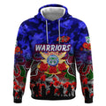 Personalized Warriors ANZAC Day Hoodie Australian Army - Lest We Forget