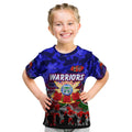 Personalized Warriors ANZAC Day Kid T Shirt Australian Army - Lest We Forget