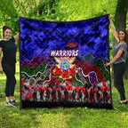 Warriors ANZAC Day Quilt Australian Army - Lest We Forget