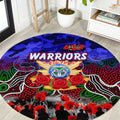 Warriors ANZAC Day Round Carpet Australian Army - Lest We Forget