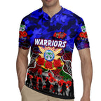 Personalized Warriors ANZAC Day Rugby Jersey Australian Army - Lest We Forget