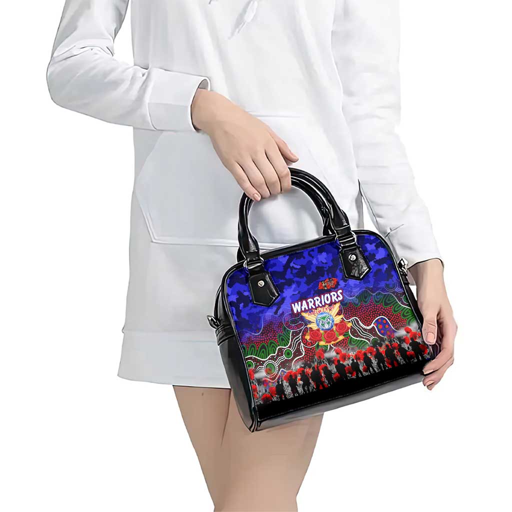 Warriors ANZAC Day Shoulder Handbag Australian Army - Lest We Forget
