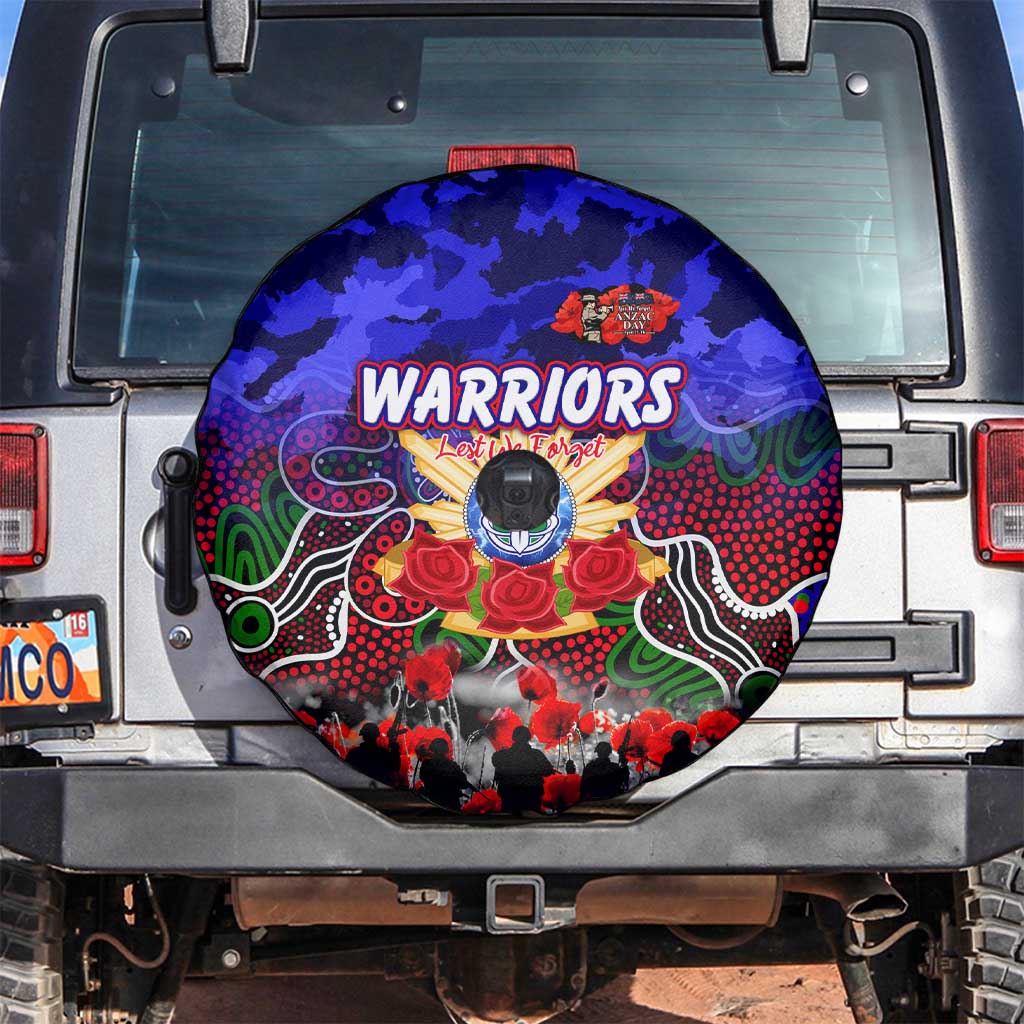 Warriors ANZAC Day Spare Tire Cover Australian Army - Lest We Forget