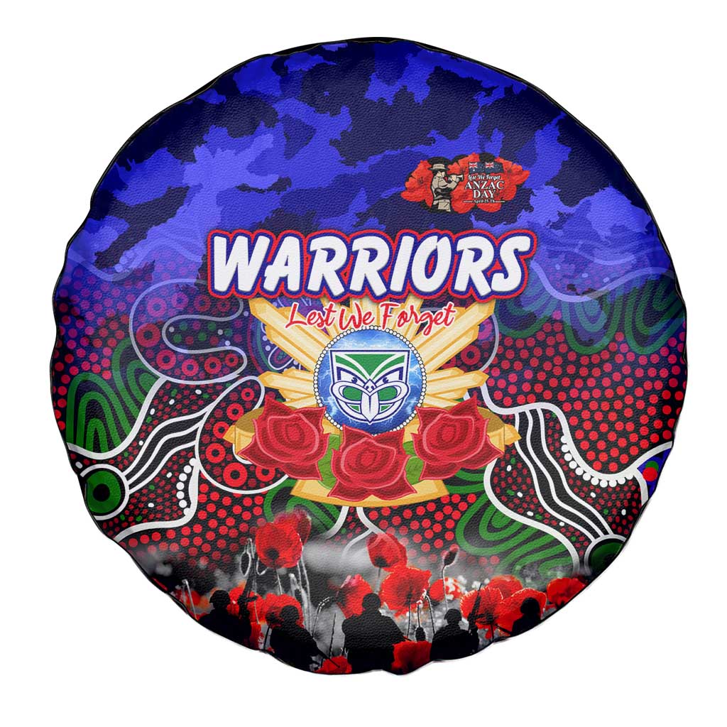 Warriors ANZAC Day Spare Tire Cover Australian Army - Lest We Forget