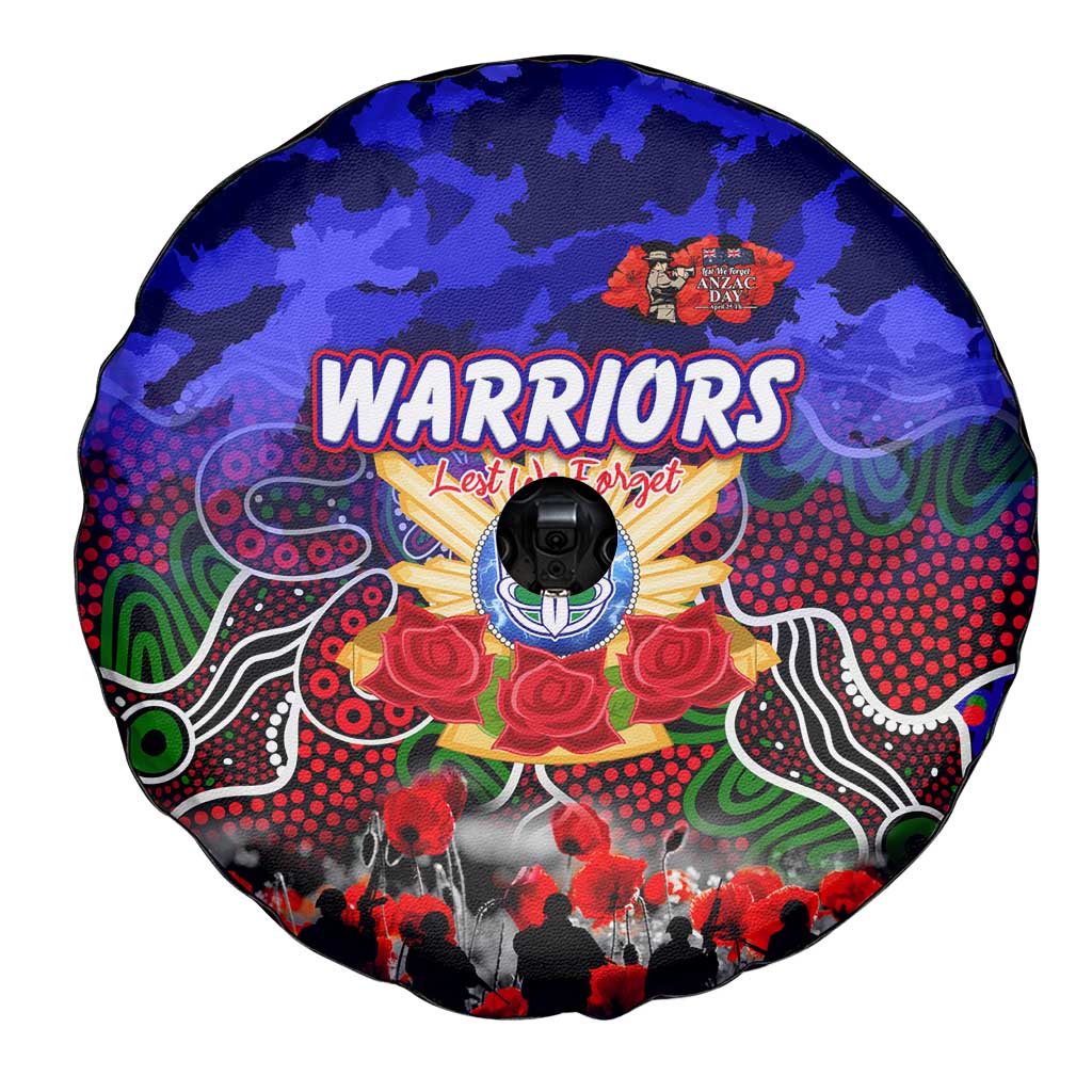 Warriors ANZAC Day Spare Tire Cover Australian Army - Lest We Forget