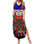 Personalized Warriors ANZAC Day Summer Maxi Dress Australian Army - Lest We Forget