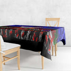 Warriors ANZAC Day Tablecloth Australian Army - Lest We Forget