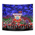 Warriors ANZAC Day Tapestry Australian Army - Lest We Forget